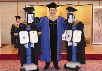 Gunakan Robot, Beginilah Cara Unik Salah Satu Universitas di Jepang Gelar Wisuda di Tengah Wabah Corona!