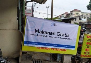 Warteg di Bandung Sediakan Makan Siang Gratis Pengemudi Ojek Online yang Terdampak Covid-19