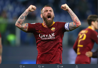 Kebangkitan AS Roma, Ini Kesaksian Gelandang Bhayangkara FC soal Pelatih Muda De Rossi