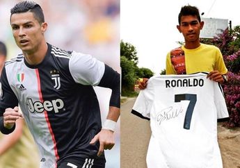 Martunis Lelang Jersey Real Madrid Pemberiannya untuk Bantu Warga Banda Aceh yang Terdampak Corona, Cristiano Ronaldo Beri Tanggapan