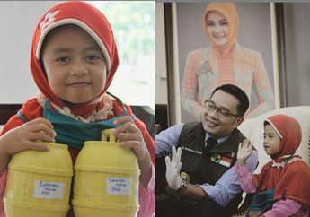 Datangi Ridwan Kamil Sambil Bawa 2 Celengan, Bocah SD Anak Petani Ini Kepingin Belikan Masker untuk Tenaga Medis Lawan Virus Corona, Tak Segan Titip Pesan ke Gubernur