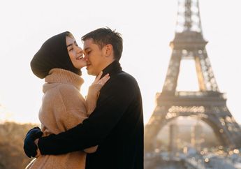 Super Romantis! Rezky Aditya Bawakan Buket Bunga Raksasa untuk Citra Kirana di Hari Ulang Tahunnya