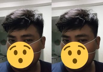 Tergiur Masker Bedah Murah Seharga Rp 30 Ribu Per Boks, Pria Ini Syok Dapat Masker Mirip Teh Celup, Netizen Malah Beri Respon Kocak :  Itu Kenapa Teh Sariwangi Ditaruh di Hidung