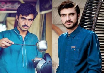 Tak Sengaja Beri Tatapan Maut ke Kamera Seorang Fotografer, Penjual Teh Ganteng Ini Kaget Saat Tiba-tiba Mendapat Banyak Tawaran Jadi Model : Saya Nggak Merasa Tampan