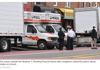 Dampak Pandemi, Puluhan Mayat Diperlakukan Tak Terhormat Hingga Menumpuk di Dalam Truk di New York