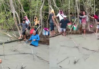 Terombang-ambing di Tengah Laut Selama 4 Hari, 13 TKI Ini Justru Dibuang Oleh Nelayan Malaysia di Hutan Bakau 2 Hari Lamanya