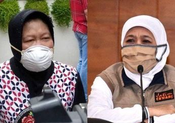 Berebut Mobil PCR dari Kepala Gugus Tugas Covid-19 Khofifah Bilang Alhamdulillah, Risma Malah Langsung Marah-marah, Netizen: 'Please Stop Gelut' 