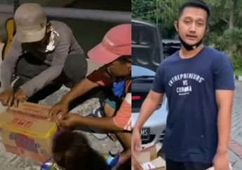 Bukan Kardus Berisi Sampah, Crazy Rich Surabaya Ini Membagikan Kardus Mie Instan Berisi Uang Jutaan Rupiah dan Sembako: Mau Dibilang Riya, Silahkan!
