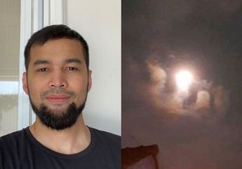 Ramadhan Penuh Berkah, Teuku Wisnu Pamer Potret Fenomena Supermoon yang Berbentuk Lafaz Allah: Masya Allah..