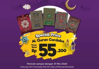 Gramedia Beri Diskon Gede-gedean, Ikuti Gelaran Pameran Buku Online Sekaligus Berbagi di Bulan Ramadhan