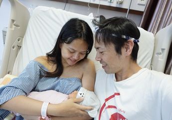 Kabar Bahagia! Diasta JKT48 dan Akira Kimura Dikaruniai Putri Pertama