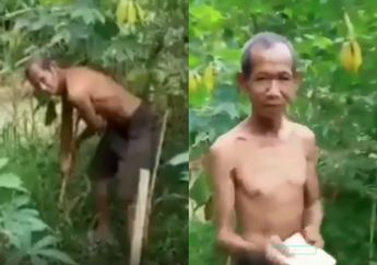 Kepergok Maling Singkong Gegara Tak Kuat Menahan Lapar, Kakek Ini Dapat Perlakuan Tak Terduga dari sang Pemilik Kebun, Bukan Dipukul Malah Dikasih Uang Rp 600 Ribu!