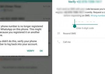 Sedang Marak Dapat Notifikasi Whatsapp Nomor Telepon Anda tidak Lagi Terdaftar, Awas Jangan Klik 'Ok'! Begini Penjelasan Pakar Keamanan Siber