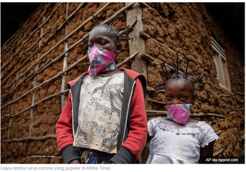Gaya Rambut Virus Corona Populer di Afrika Timur, Ternyata Terinspirasi dari Perekonomian yang Sulit Akibat Pandemi Covid-19, Simak Kisahnya!