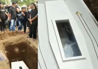 Sukses Buat Bulu Kuduk Merinding! Video Viral Rekam Mayat yang Tiba-tiba Melambaikan Tangan ke Kamera Saat Hendak Dikubur, Seolah Ucapkan Selamat Tinggal pada Pelayat yang Hadir