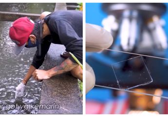 Masya Allah! Youtuber ini Terkejut Saat Coba Teteskan Air Zam Zam ke Air Comberan, Inilah yang Terjadi