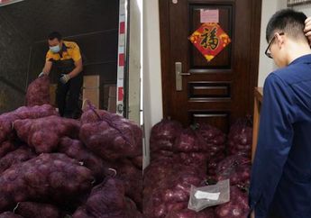 Gadis Ini Kirimkan 1 Ton Bawang Merah ke Rumah Pacar, Alasan Dibaliknya Bikin Geleng-geleng Kepala