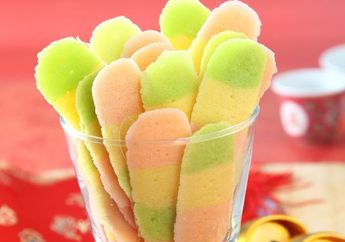 Tak Perlu Beli, Cukup Bikin Sendiri, Begini Cara Bikin Kue Lidah Kucing Tiga Rasa yang Cocok Jadi Suguhan Lebaran!