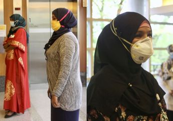 Lihat Para Pejuang Garda Depan Buang Jilbab Usai Dipakai, Perancang Busana Muslim Lakukan Hal Ini Pada Frontliner Covid-19