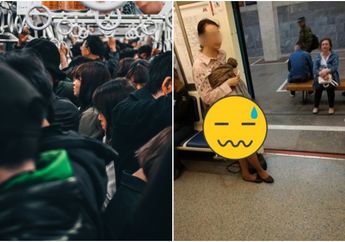 Protes Tak Dapat Tempat Duduk di Kereta, Wanita Ini Nekat Angkat Rok dan Lepas Pakaian Dalamnya di Depan Ratusan Penumpang: Ini Alasannya!