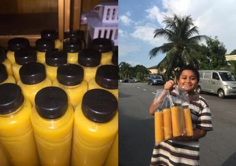 Bocah Ini Rela Jualan Jus Mangga di Tengah Pandemi Virus Corona untuk Membeli PS4