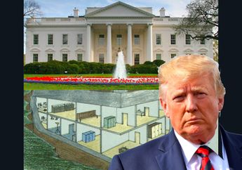 Donald Trump Melarikan diri ke Bunker Saat Terjadi Kerusuhan di AS, Inilah Fakta Mengejutkan Bunker Bawah Tanah yang Kerap Dijadikan Pelarian Presiden AS Sejak Perang Dunia II