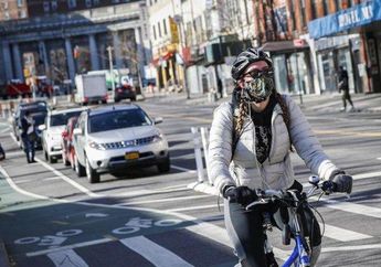 Gara-gara Sesak Napas karena Pakai Masker, Dua Pesepeda di Jawa Tengah ini Meninggal Dunia  