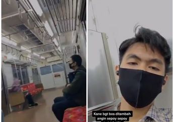 Kocak! Akibat Ngantuk Berat, Pria Ini Ketiduran hingga Terkunci di KRL: Panik Mau Nangis, Tapi Lucu