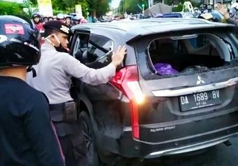 Tak Tau Diri! Pengemudi Mobil Pajero Lari dari Tanggung Jawab Setelah Menabrak Pengendara Motor, Malah Semakin Ugal-ugalan Saat Dikejar Massa!