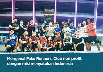 Misi Fake Runners Satukan Indonesia Lewat Berlari