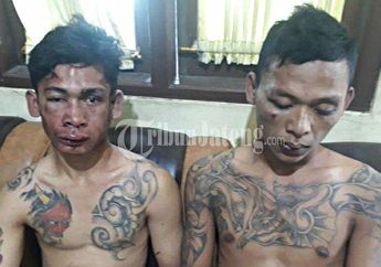 Sempat Terlibat Aksi Kejar-kejaran dengan Warga, Beginilah Jadinya Nasib 2 Jambret di Demak, Wajah Bonyok!