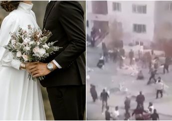 Ratusan Tamu Terlibat Adu Jotos Hingga Belasan Kursi Melayang, Resepsi Pernikahan Ini Berubah Jadi Arena Tawuran Cuma Gegara Beda Selera Musik