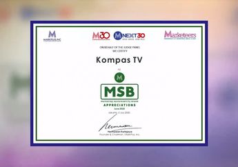 Sukses Raup Donasi dari Konser Amal di Rumah Bareng Didi Kempot dan Rhoma Irama, Kompas TV Raih Penghargaan Virtual Bergengsi dari Markplus Institute