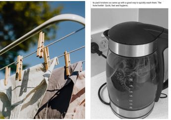 Ngakunya Lupa Bawa Stok Cadangan, Wanita Ini Cuci Celana Dalam Bekasnya di Teko Minum Hingga Aksinya Viral Dihujat Netizen