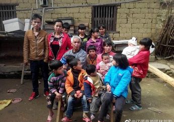 Usai Nikahi Gadis Muda, Pria 49 Tahun Ini Keranjingan Bikin Anak, Hanya 21 Tahun Menikh Sudah Punya 15 Anak, Kisahnya Bikin Petugas KB Geleng-geleng Kepala