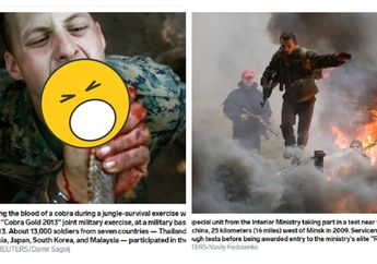 Bak Manusia Super, Para Prajurit ini Dipaksa Minum Darah Kobra hingga Berjalan di Atas Bom Asap dan Api, Berikut Pelatihan Militer Super Gila di Dunia