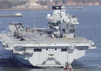 Musuh China Bertambah Satu, Militer Inggris Ikut-ikutan Kirim Kapal Perang Terbesar Milik Keluarga Kerajaan ke Laut China Selatan, Mau Gabung dengan AS dan Jepang!