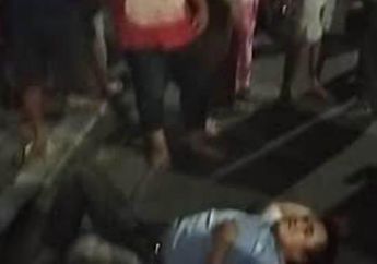 Karma Instan! Maling Motor di Surabaya Tersungkur hingga Alami Gegar Otak Lantaran Syok dan Panik Aksinya Dipergoki Warga Sekitar