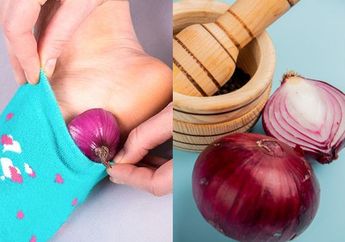 Selipkan Irisan Bawang Merah pada Telapak Kaki Sebelum Tidur, 3 Manfaat Kesehatan ini Bisa Langsung Kamu Rasakan