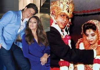 30 Tahun Jalani Rumah Tangga Meski Beda Agama, Shah Rukh Khan Kabarnya Harus 3 Kali Nikahi Gauri Khan Agar Resmi Menjadi Suami Istri