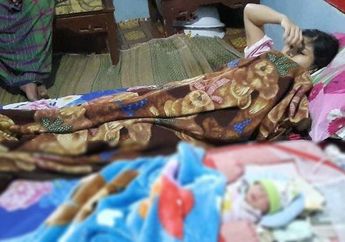Nyaris 2 Tahun Tak Bercinta, Ibu Ini Mendadak Lahirkan Bayi Saat Tengah Datang Bulan, Bikin Kaget Seantero Tasikmalaya