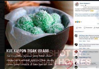 Isu Kue Klepon Tidak Islami Akhirnya Berhasil Terkuak Asal Muasalnya, Ternyata Begini Faktanya Hingga Foto Hasil 'Curian' Terbongkar