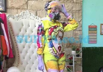 Antimainstream! Viral Dokter Gigi di Malang Ciptakan APD Warna-warni,  Ada Filosofi Khusus di Balik Pembuatannya