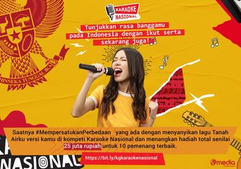 Meriahnya Kompetisi Karaoke Nasional, Para Kontestan Unjuk Kebolehan Tembangkan Lagu Tanah Airku Versi Musik Rock Hingga Akapela