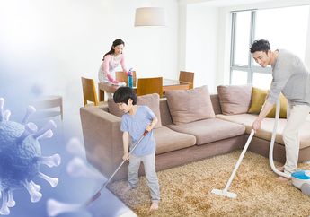 Covid Hari Ini 30 Juli 2020: 17 Juta Orang Terinfeksi, Ini Tips Membersihkan Rumah di Masa Pandemi Covid-19, Penting!