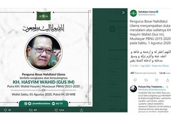 Hasyim Wahid Tutup Usia, Inilah Sosok Adik Bungsu Gus Dur yang Jadi Pecinta Musik Rock
