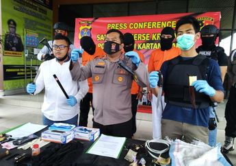 Diimingi 50 Juta, Tiga Remaja SMA Nekat Merampok Toko Emas