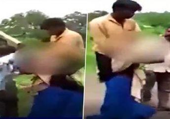 Wanita di India Memang Seperti Tak Ada Harganya, Dihukum Gendong Suami Keliling Kampung dengan Ancaman Pukulan Jika Berhenti, Padahal Tuduhannya Tanpa Bukti