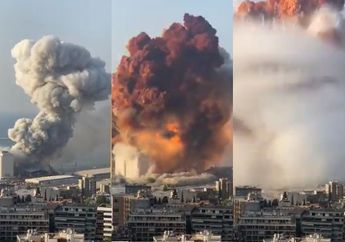Ledakan Dahsyat di Lebanon Ternyata Berasal dari 2.750 Ton Amonium Nitrat yang Berkekuatan 3,3 Magnitudo