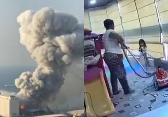 Menegangkan, Begini Detik-detik ART di Lebanon Sigap Selamatkan Anak Majikannya Tanpa Ragu saat Ledakan Mengerikan di Beirut Terjadi